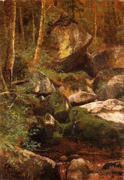 Albert Bierstadt : Forest Stream